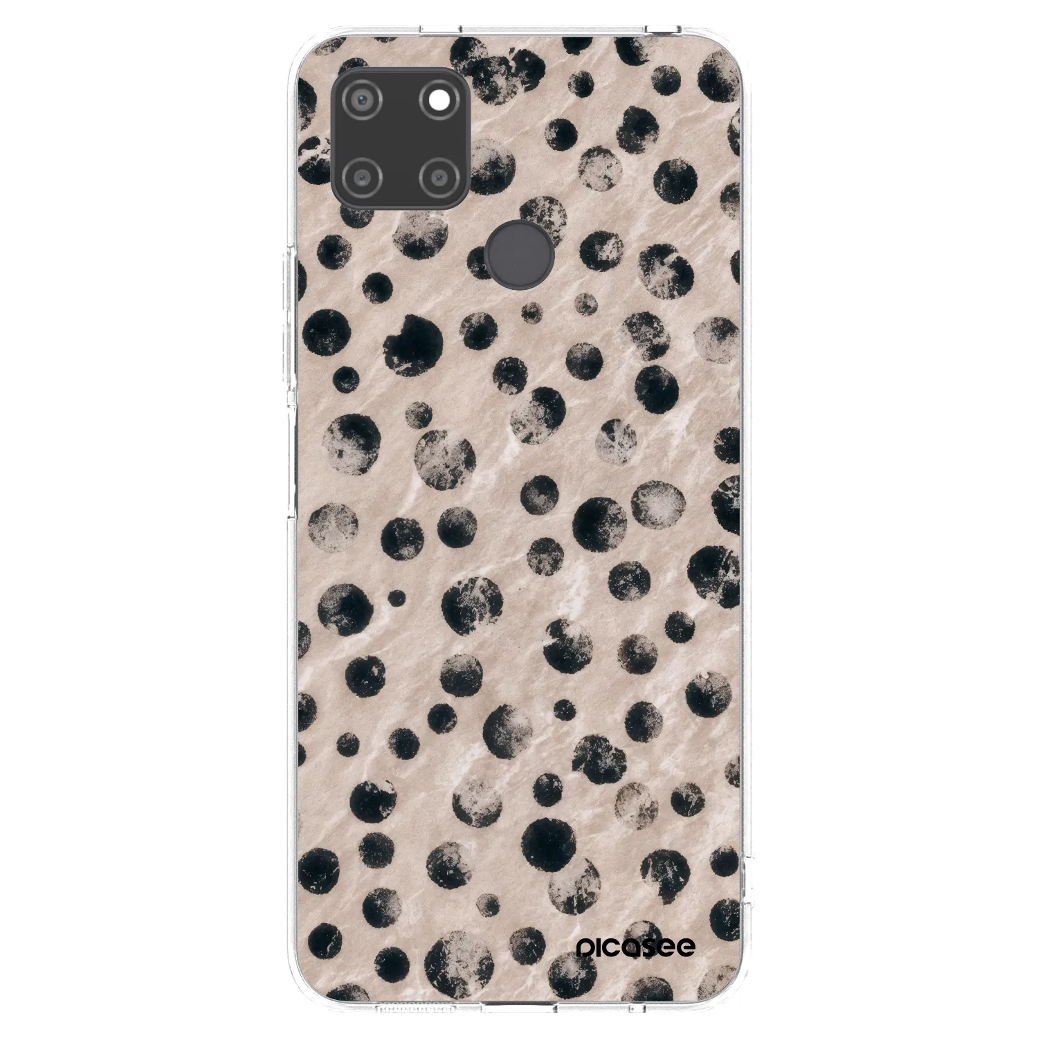 Picasee διαφανής θήκη σιλικόνης Realme C21Y - Inked