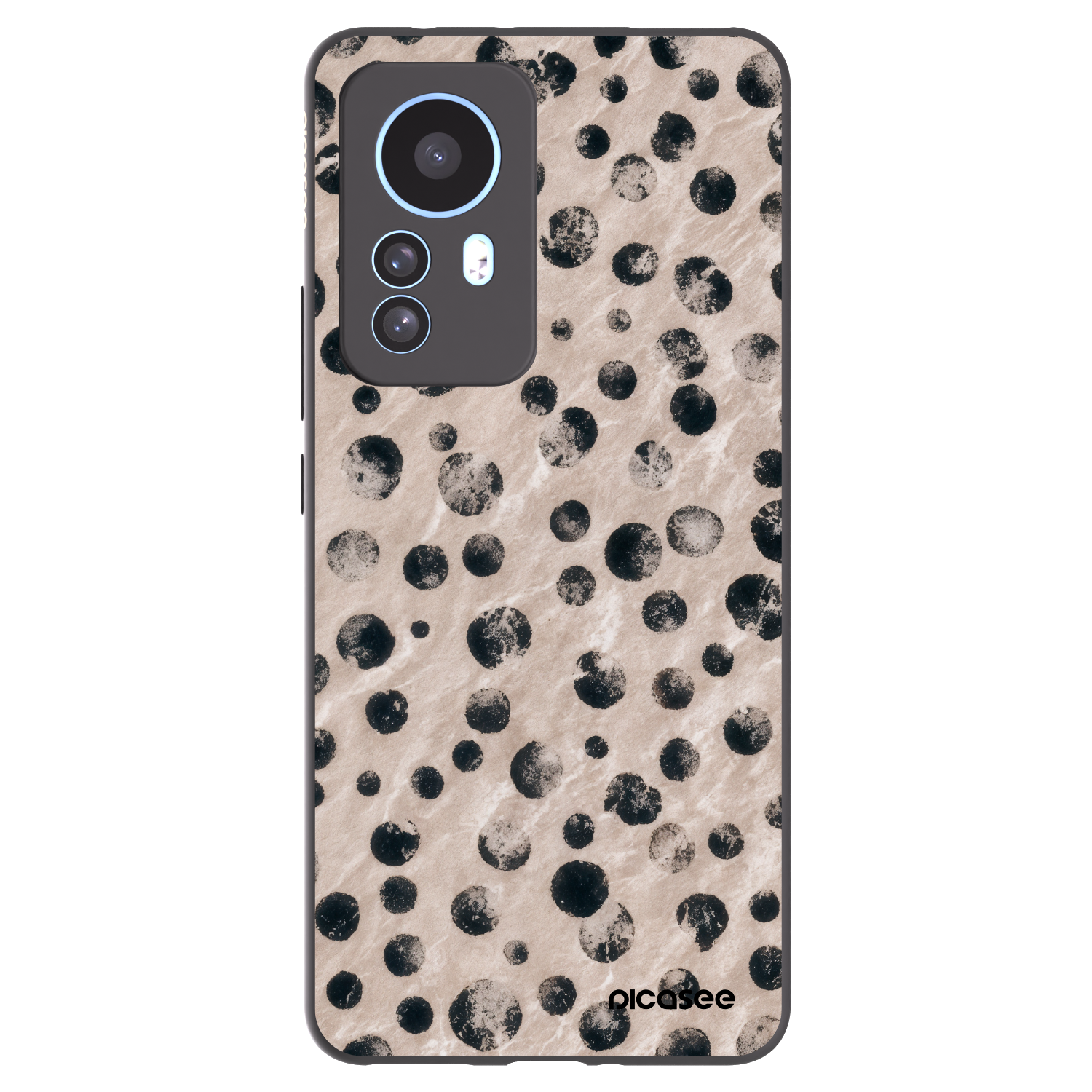 Picasee Μαύρη θήκη σιλικόνης για Xiaomi 12T Pro - Inked