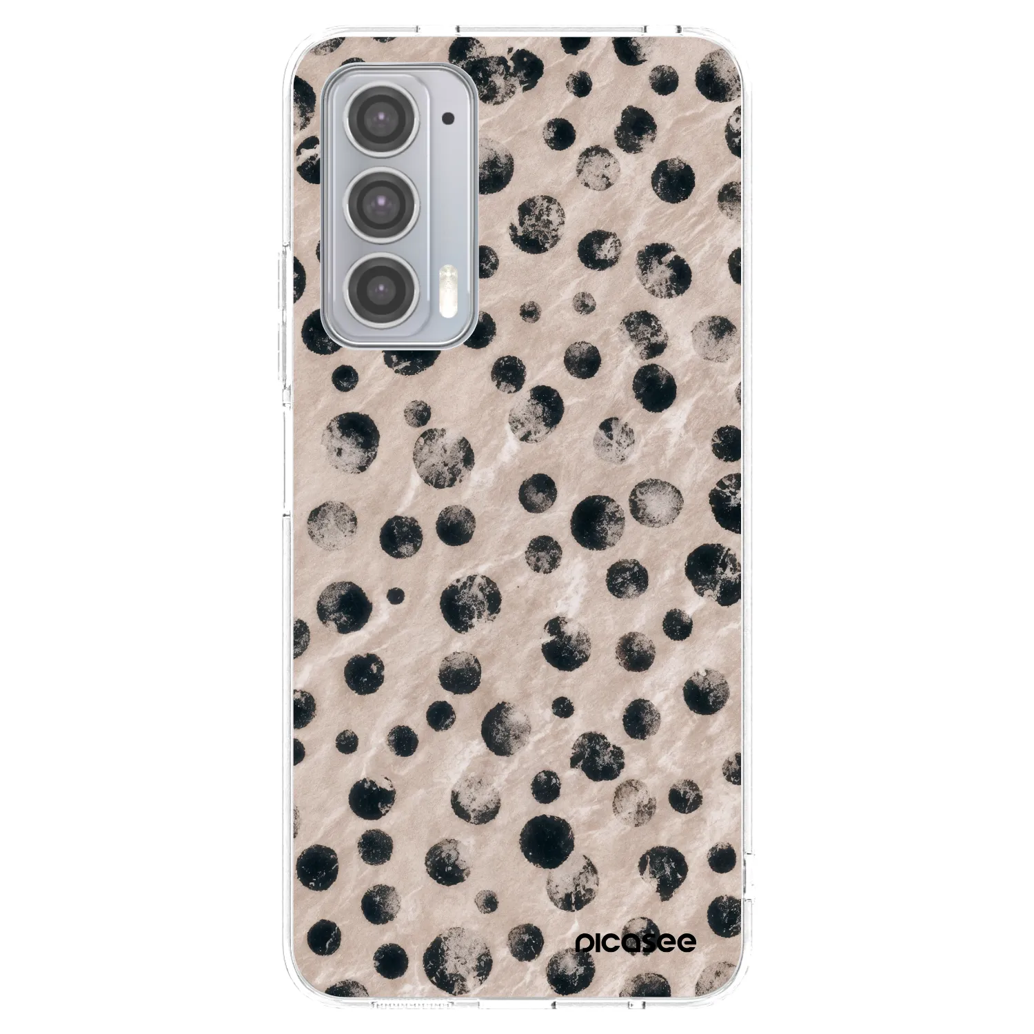 Picasee διαφανής θήκη σιλικόνης Motorola Edge 20 - Inked