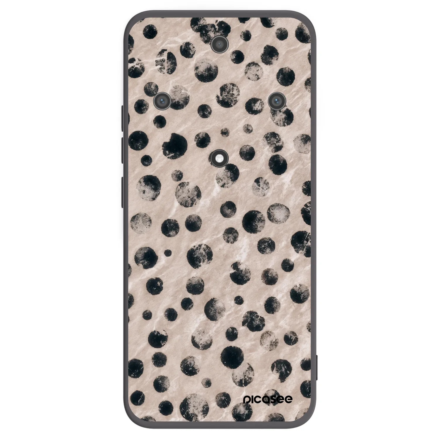 Picasee Μαύρη θήκη σιλικόνης για Honor Magic5 Lite 5G - Inked