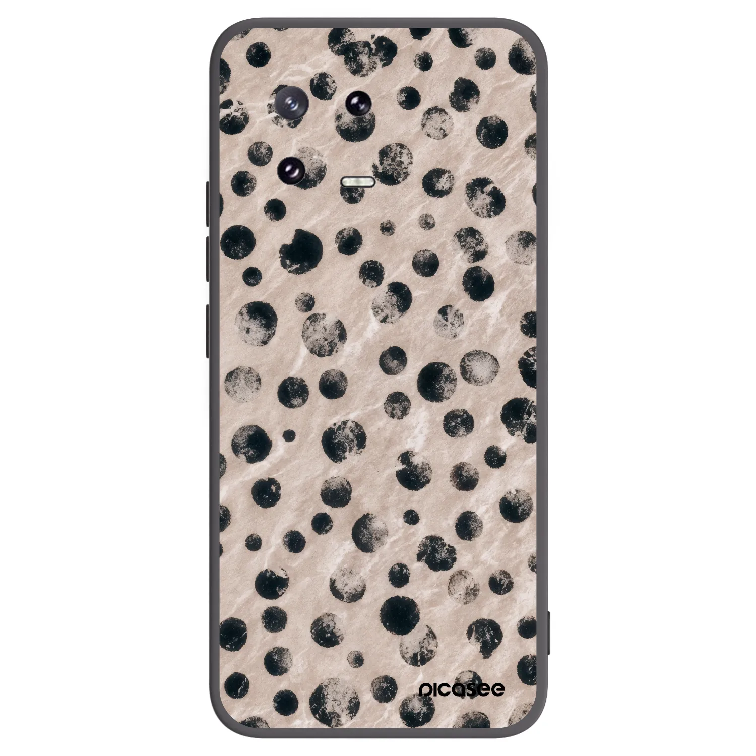 Picasee Μαύρη θήκη σιλικόνης για Xiaomi 13 Pro - Inked