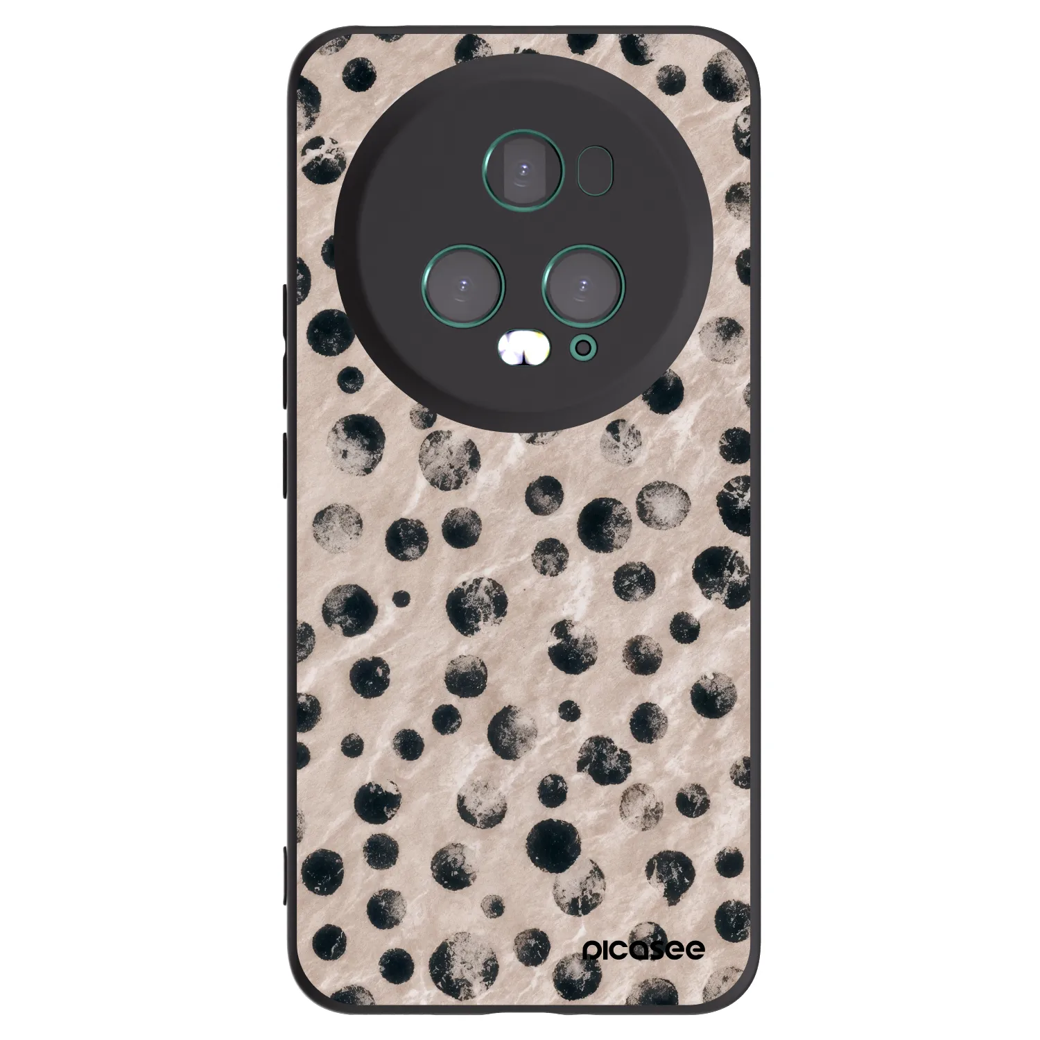 Picasee Μαύρη θήκη σιλικόνης για Honor Magic5 Pro - Inked
