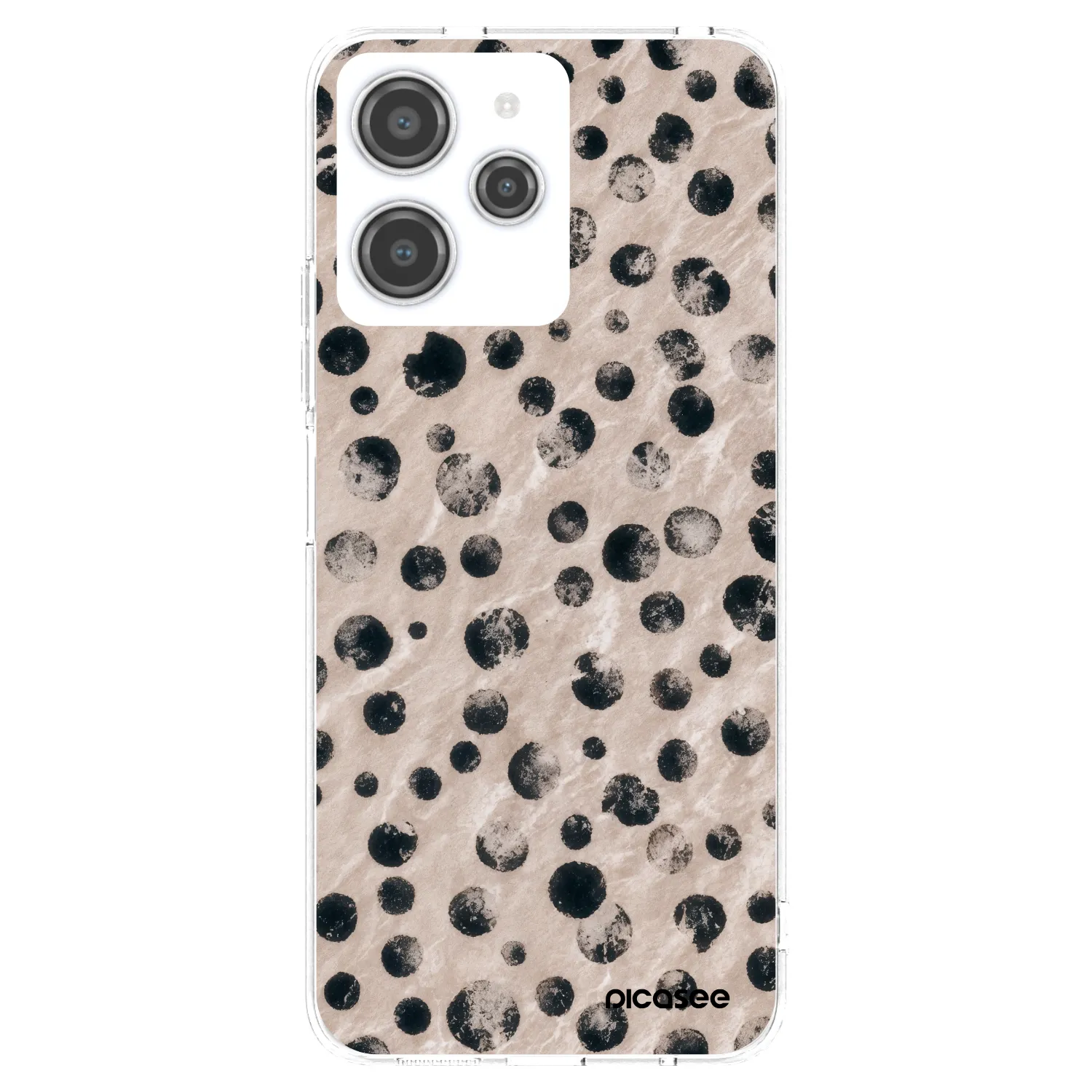 Picasee διαφανής θήκη σιλικόνης Xiaomi Redmi 12 4G - Inked