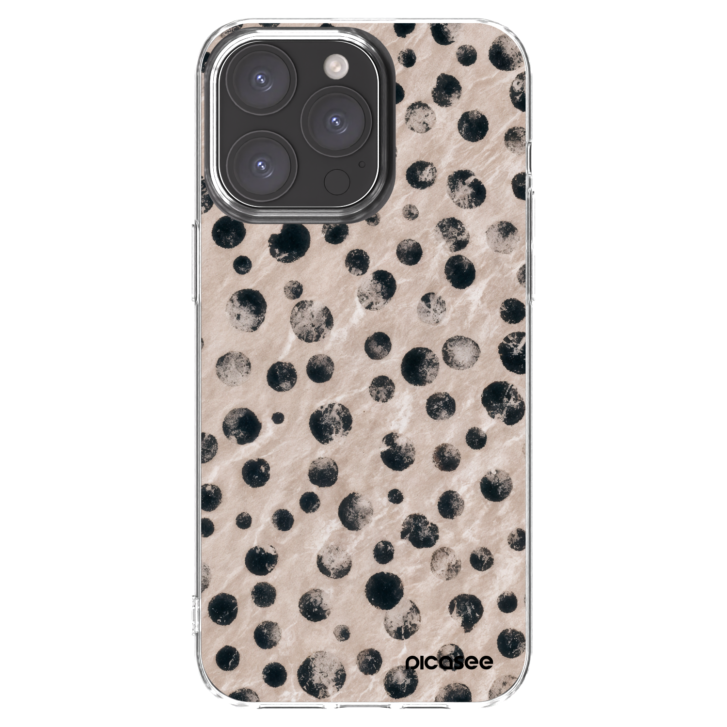Picasee διαφανής θήκη σιλικόνης Apple iPhone 15 Pro Max - Inked