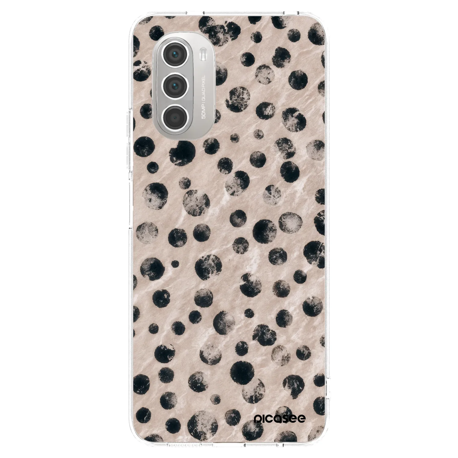 Picasee διαφανής θήκη σιλικόνης Motorola Moto G51 - Inked