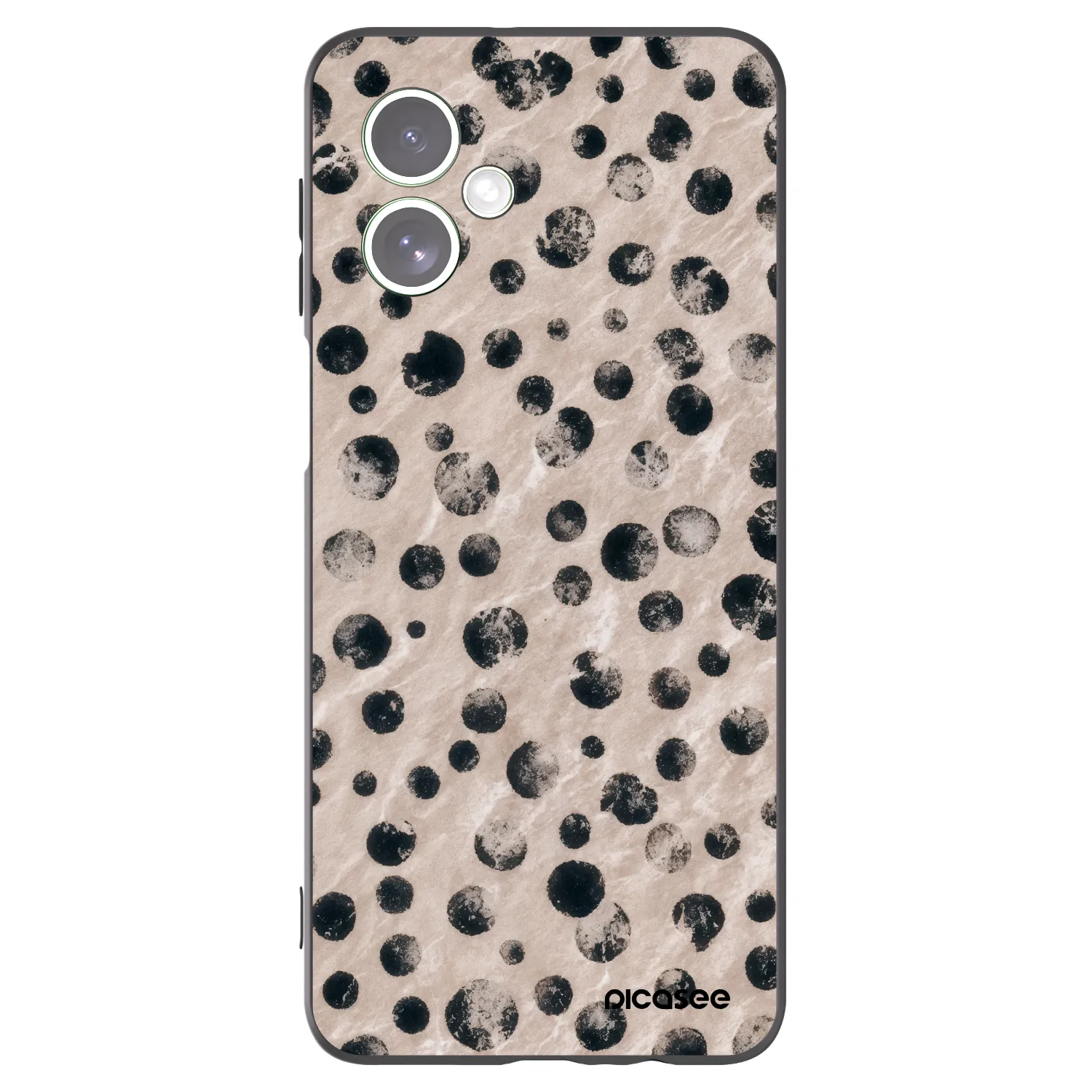 Picasee Μαύρη θήκη σιλικόνης για Motorola Moto G54 5G - Inked