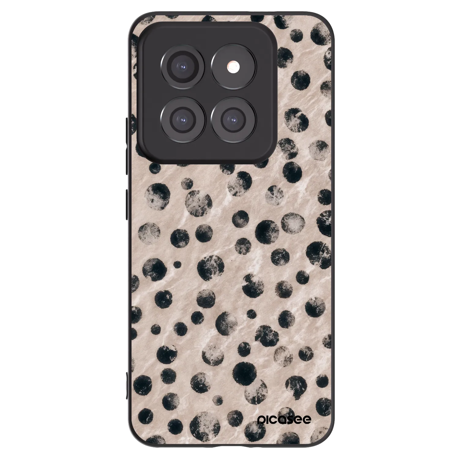 Picasee Μαύρη θήκη σιλικόνης για Xiaomi 14 Pro - Inked