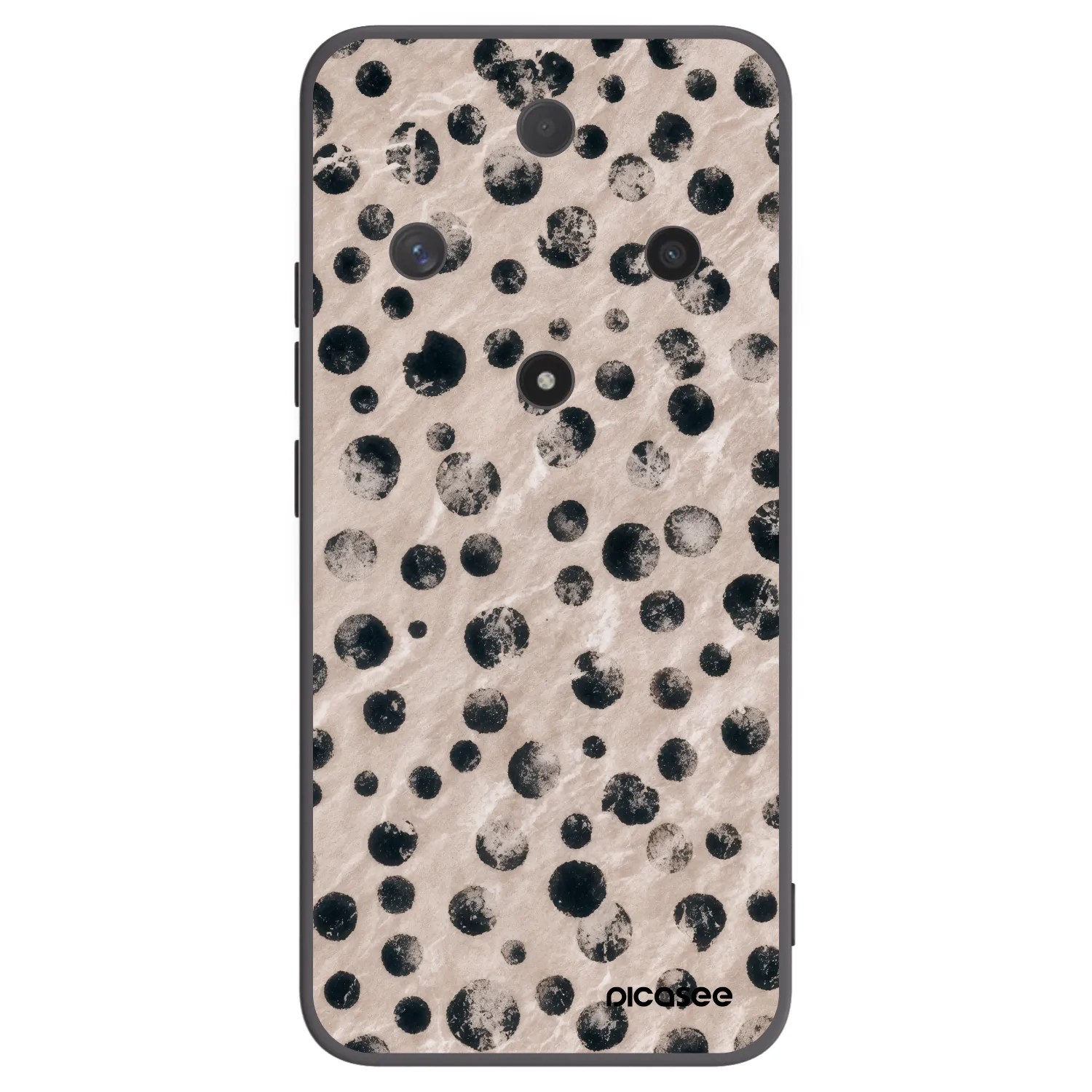 Picasee Μαύρη θήκη σιλικόνης για Honor Magic6 Lite 5G - Inked