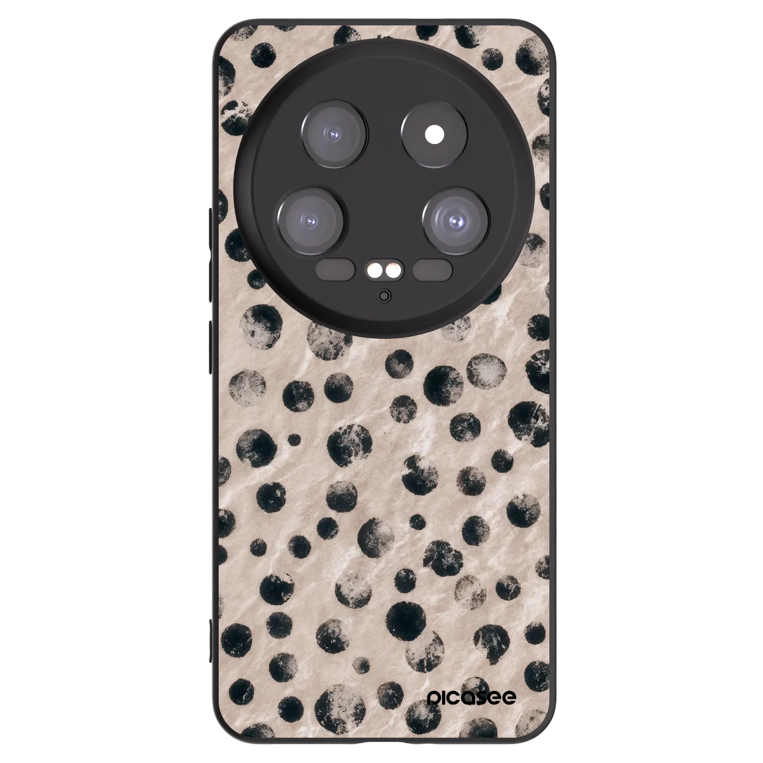 Picasee Μαύρη θήκη σιλικόνης για Xiaomi 14 Ultra - Inked