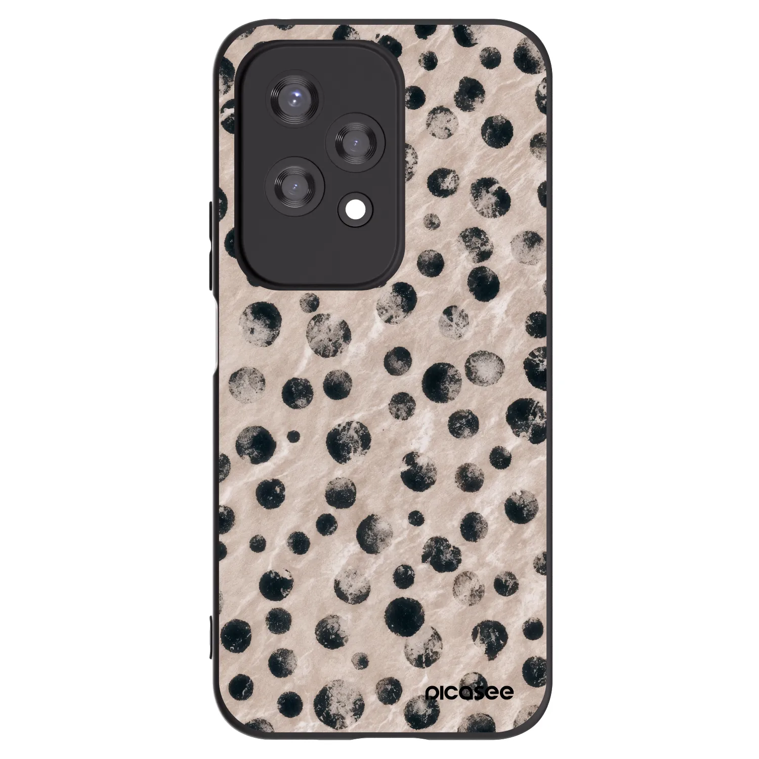 Picasee Μαύρη θήκη σιλικόνης για Honor 200 Lite - Inked