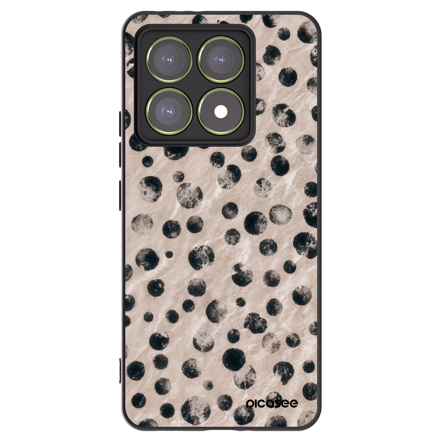 Picasee Μαύρη θήκη σιλικόνης για Xiaomi 14T - Inked