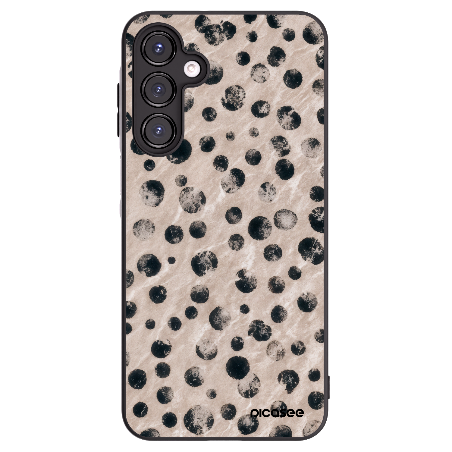 Picasee Μαύρη θήκη σιλικόνης για Samsung Galaxy A16 5G - Inked