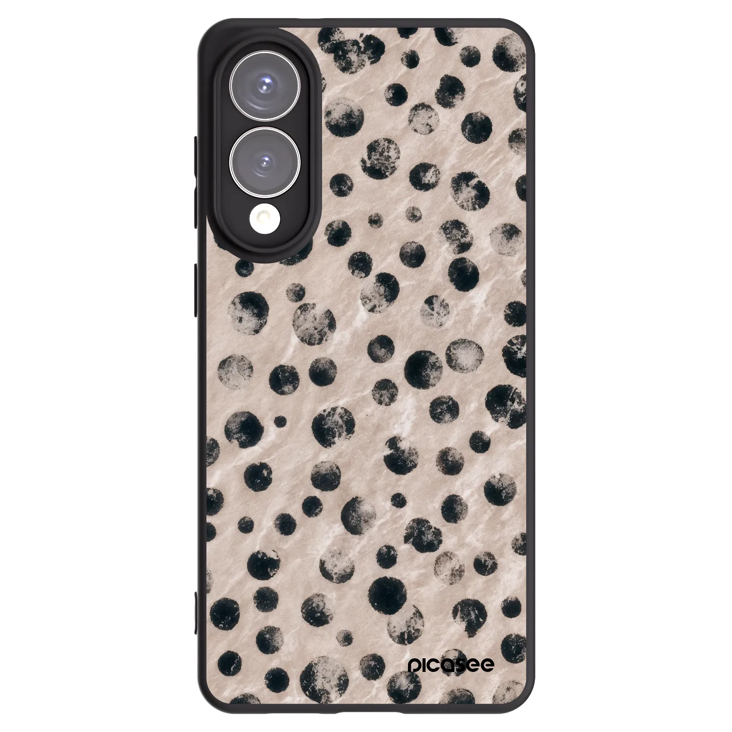 Picasee Μαύρη θήκη σιλικόνης για Samsung Galaxy S25 Edge 5G - Inked