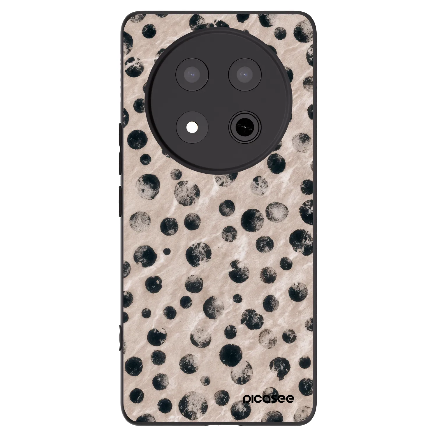 Picasee Μαύρη θήκη σιλικόνης για Honor Magic7 Lite 5G - Inked