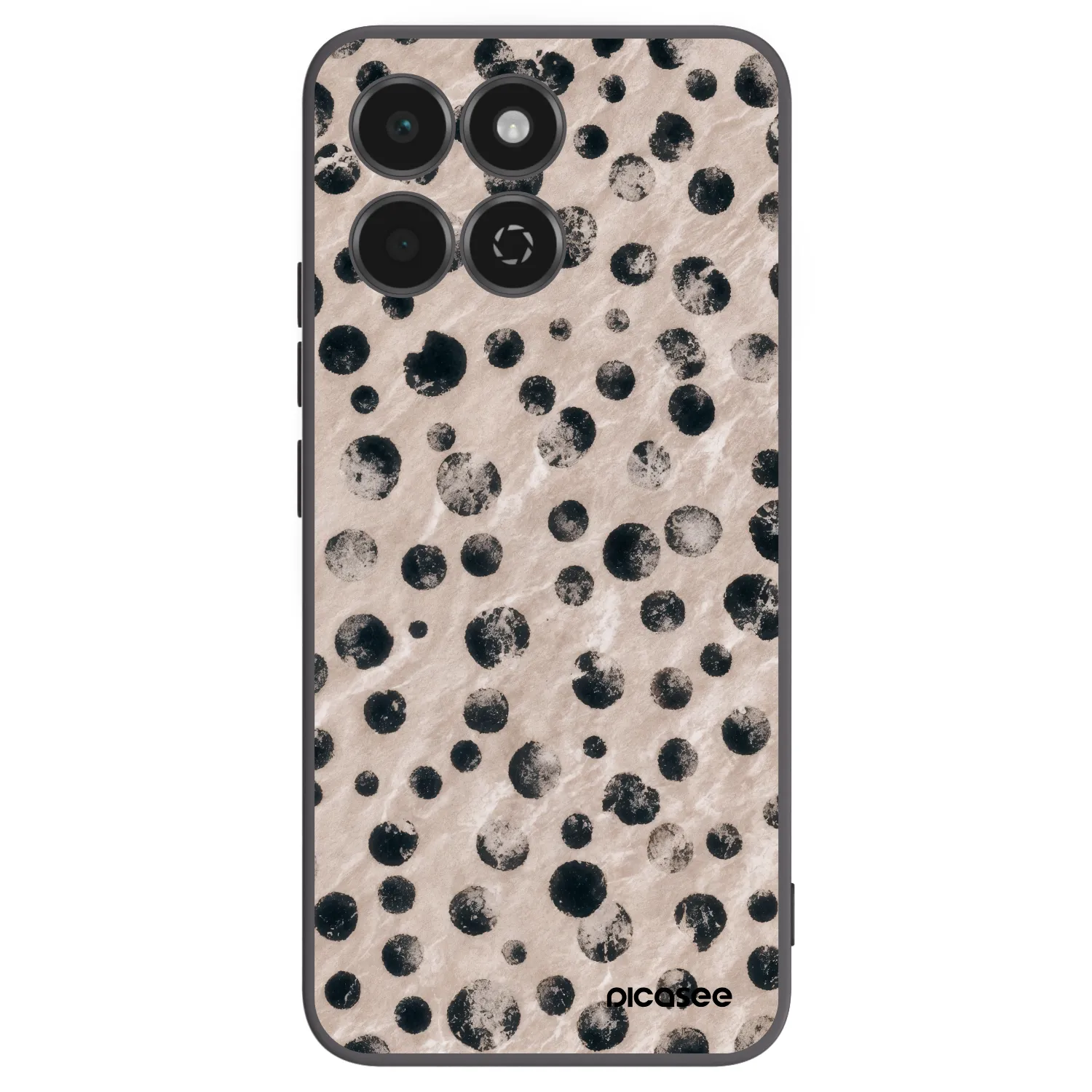 Picasee Μαύρη θήκη σιλικόνης για Honor 200 Smart 5G - Inked