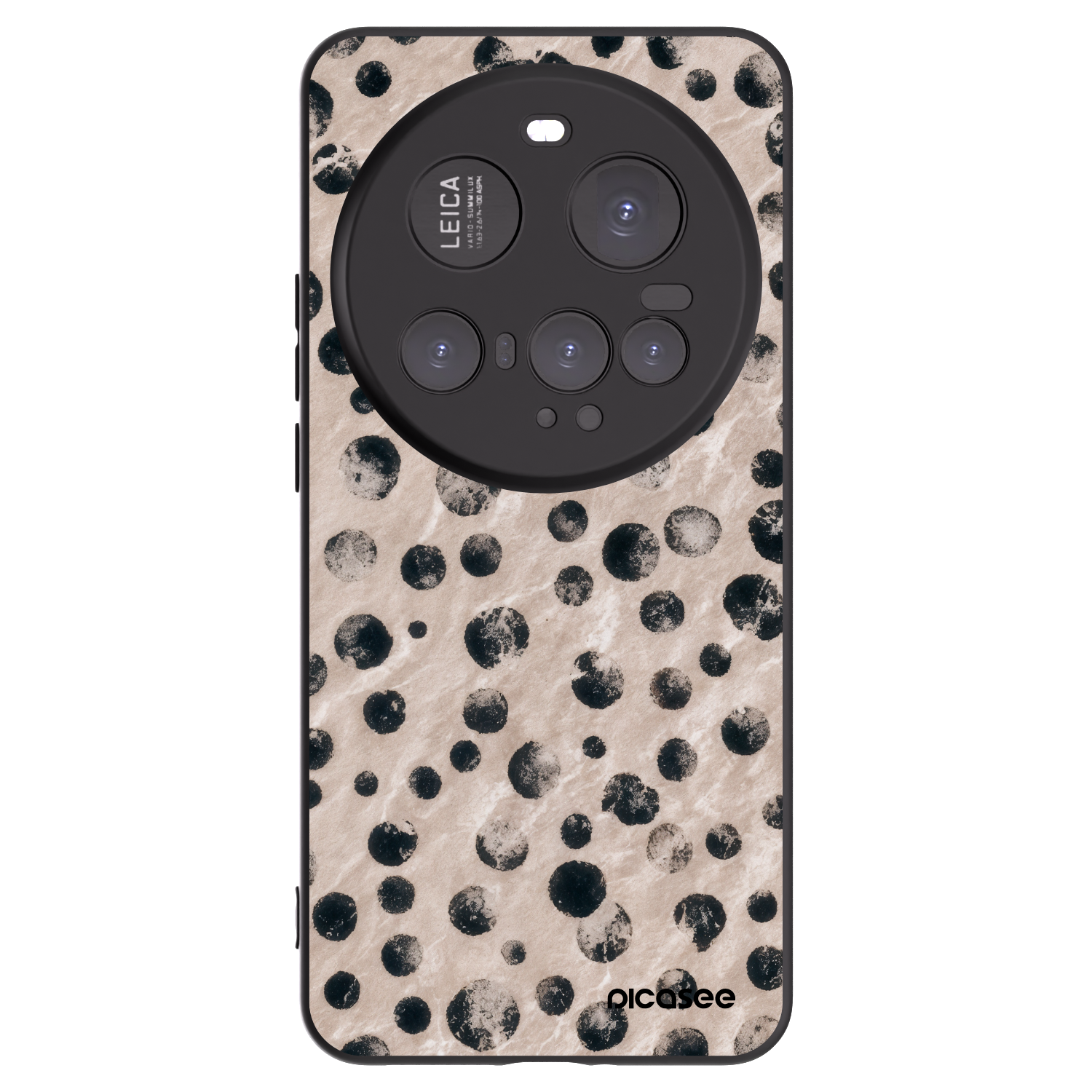 Picasee Μαύρη θήκη σιλικόνης για Xiaomi 15 Ultra - Inked