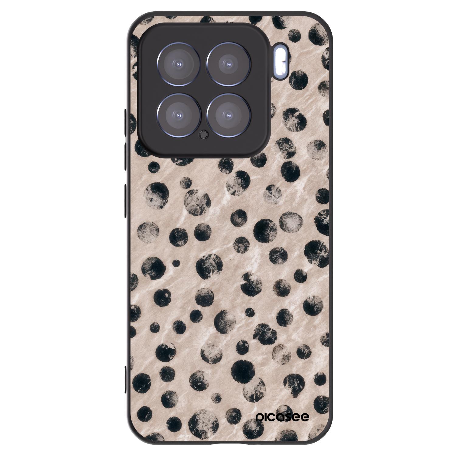 Picasee Μαύρη θήκη σιλικόνης για Xiaomi 15 - Inked