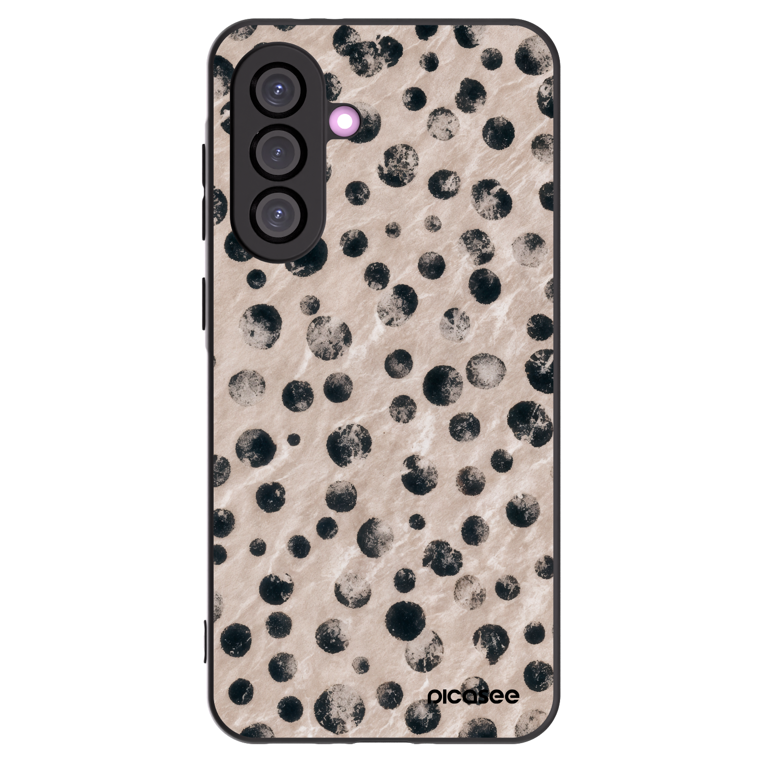 Picasee Μαύρη θήκη σιλικόνης για Samsung Galaxy A36 5G - Inked