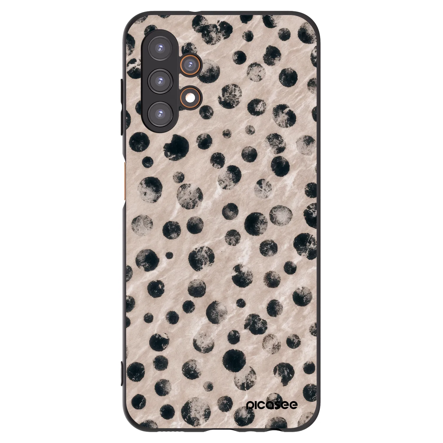 Picasee Μαύρη θήκη σιλικόνης για Samsung Galaxy A13 5G - Inked