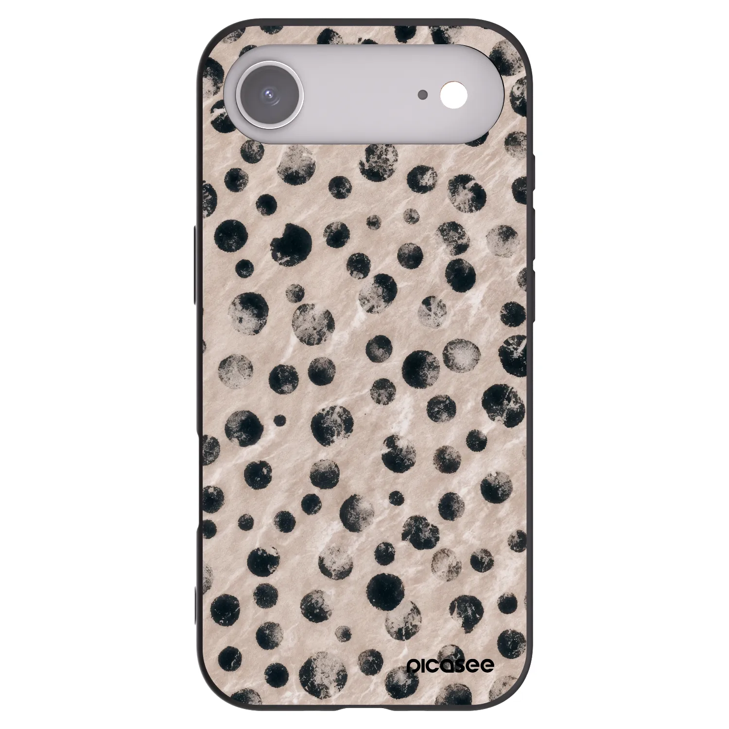 Picasee Μαύρη θήκη σιλικόνης για Apple iPhone Air - Inked