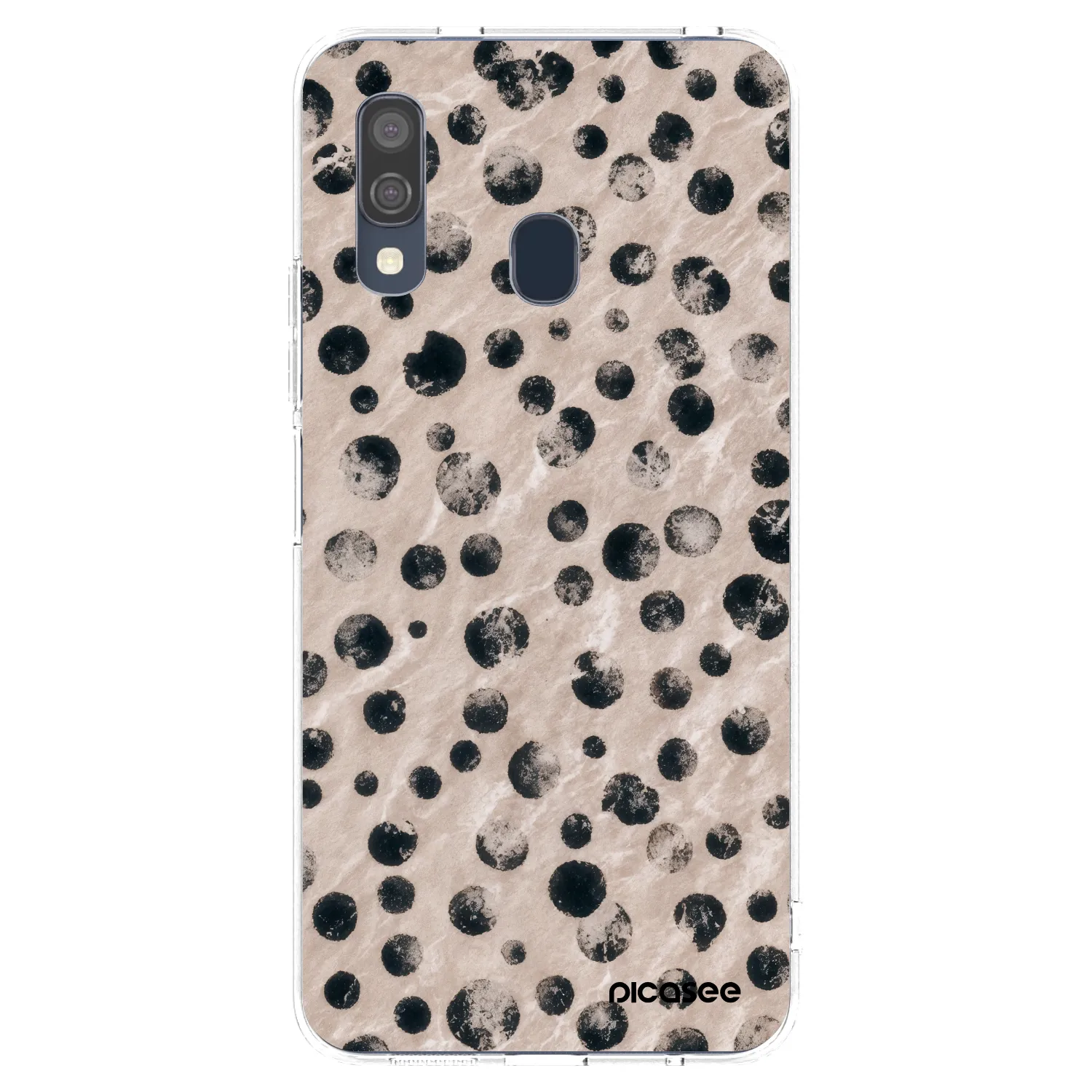 Picasee διαφανής θήκη σιλικόνης Samsung Galaxy A40 A405F - Inked