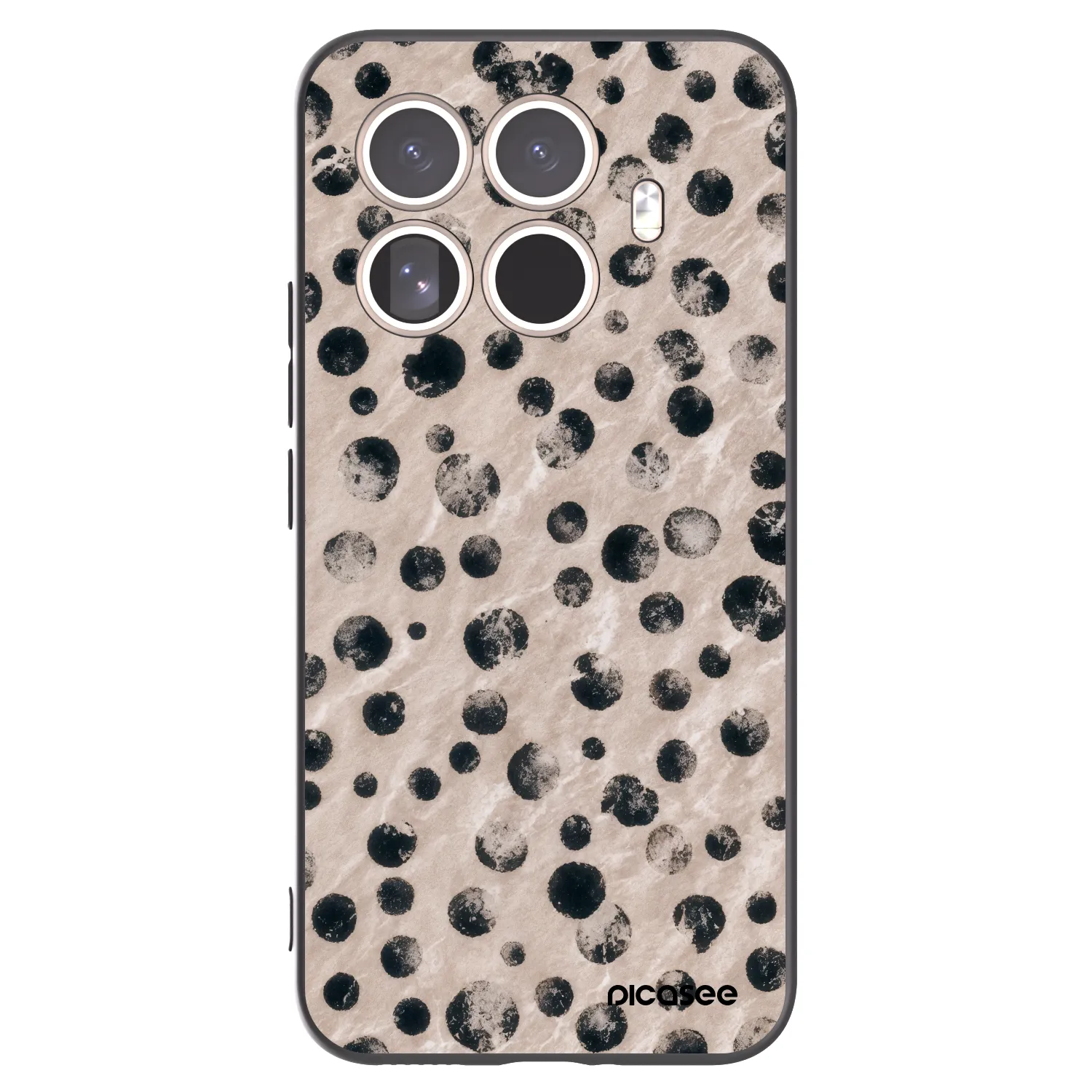 Picasee Μαύρη θήκη σιλικόνης για Xiaomi 15T Pro - Inked