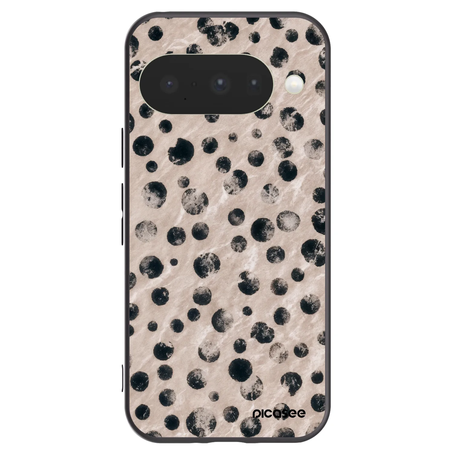 Picasee Μαύρη θήκη σιλικόνης για Google Pixel 10 - Inked
