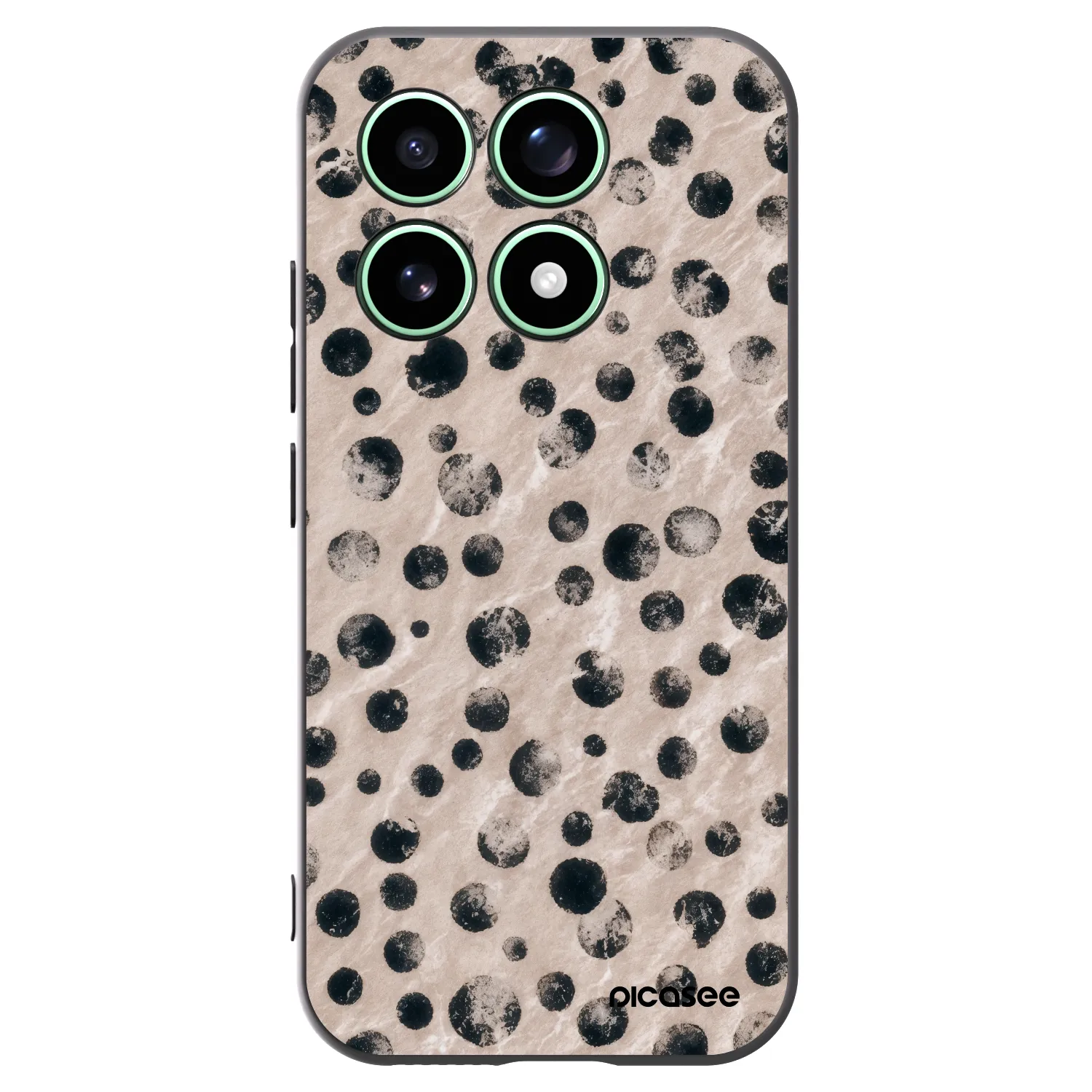 Picasee Μαύρη θήκη σιλικόνης για Xiaomi 17 - Inked