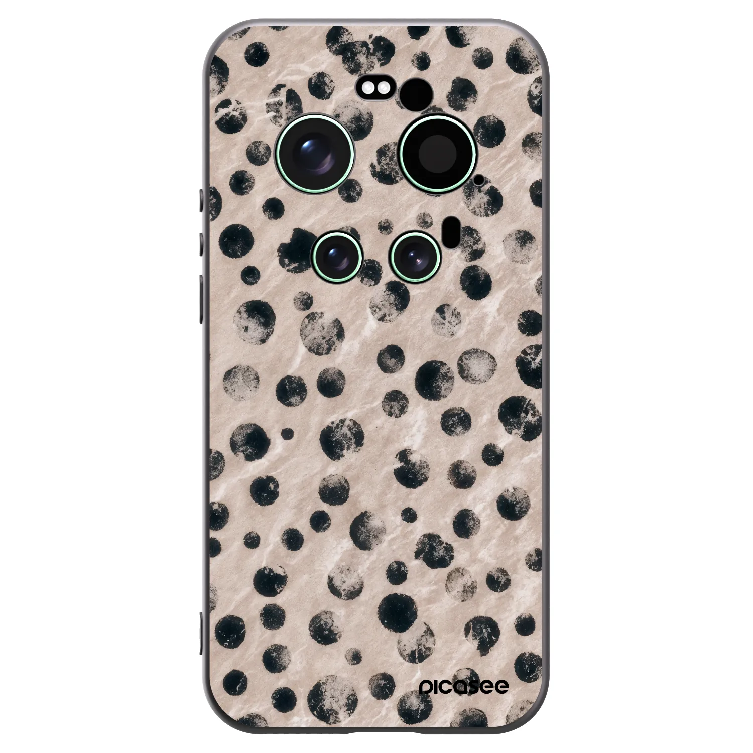 Picasee Μαύρη θήκη σιλικόνης για Xiaomi 17 Ultra - Inked