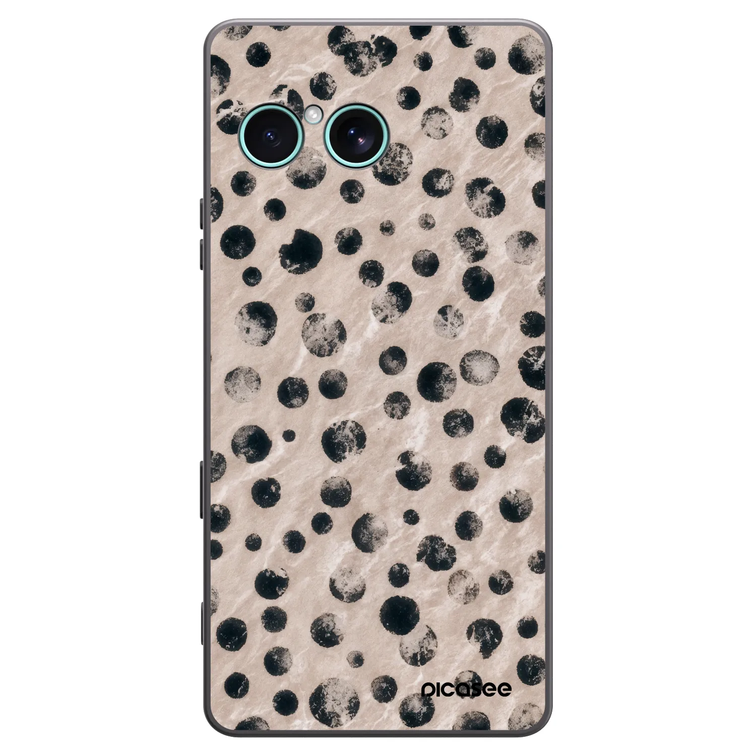 Picasee Μαύρη θήκη σιλικόνης για Sony Xperia 10 VII - Inked
