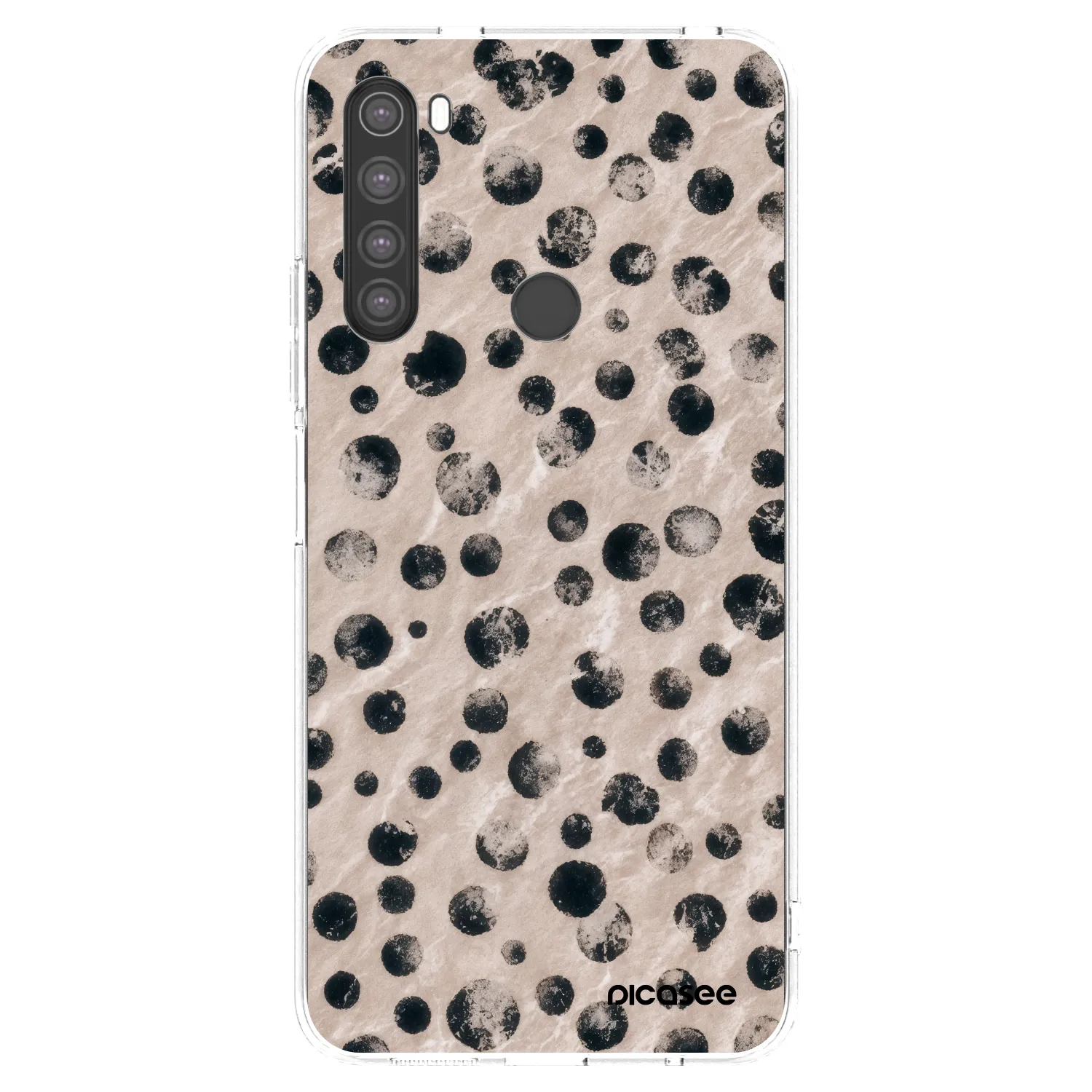 Picasee διαφανής θήκη σιλικόνης Xiaomi Redmi Note 8 - Inked