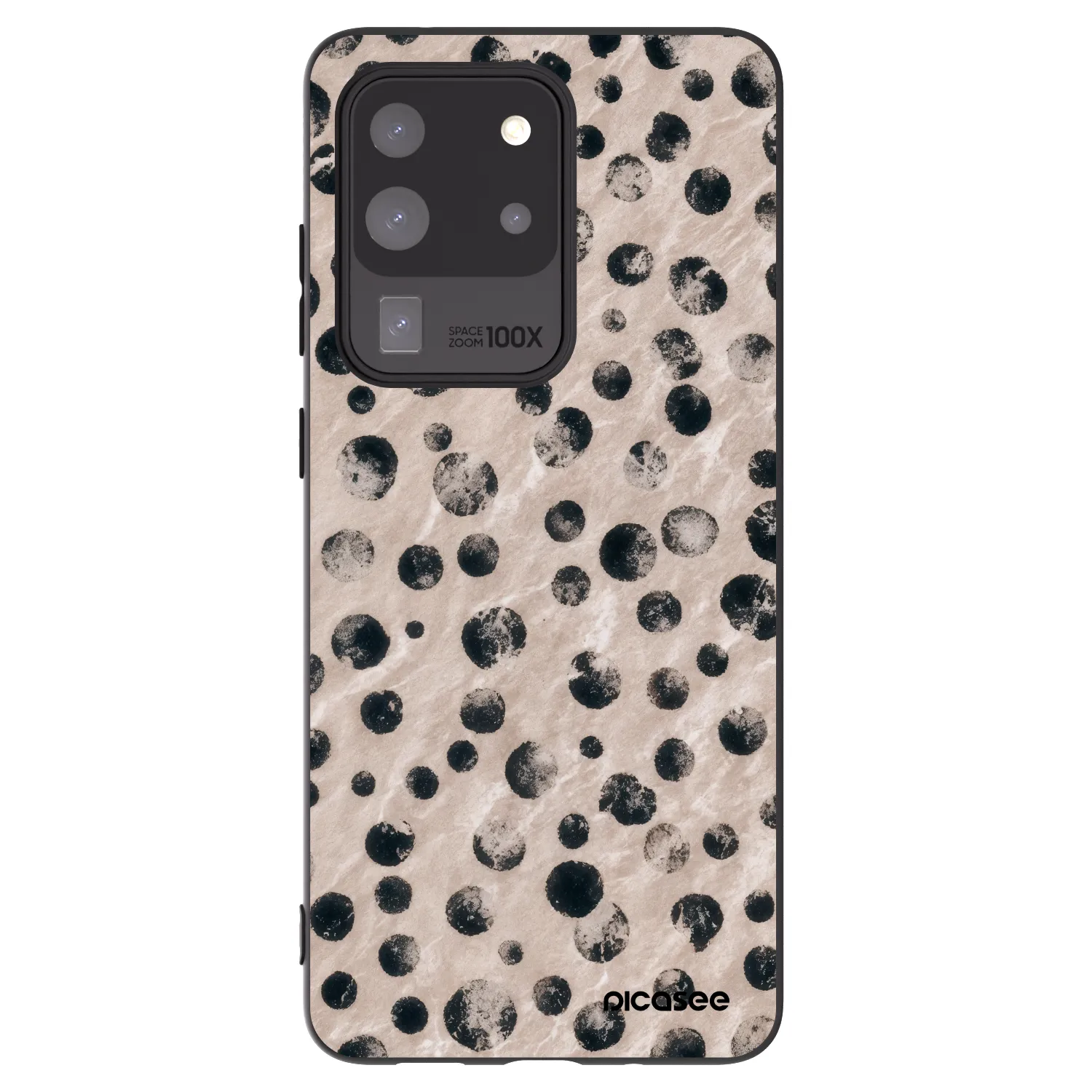 Picasee Μαύρη θήκη σιλικόνης για Samsung Galaxy S20 Ultra 5G G988F - Inked