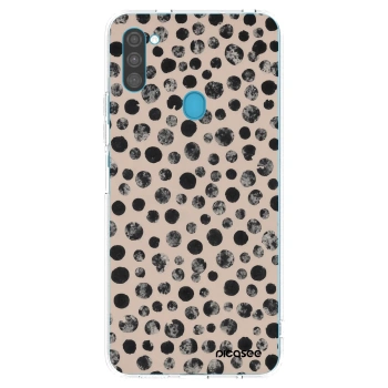 Picasee διαφανής θήκη σιλικόνης Samsung Galaxy M11 - Dots