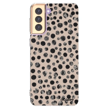 Picasee διαφανής θήκη σιλικόνης Samsung Galaxy S21+ 5G G996F - Dots