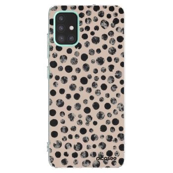 Picasee διαφανής θήκη σιλικόνης Samsung Galaxy M31s - Dots