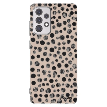 Picasee διαφανής θήκη σιλικόνης Samsung Galaxy A52 5G A525F - Dots