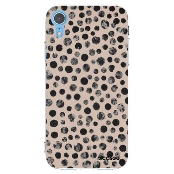 Picasee διαφανής θήκη σιλικόνης Apple iPhone XR - Dots