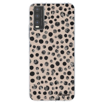 Picasee διαφανής θήκη σιλικόνης Vivo Y20s - Dots