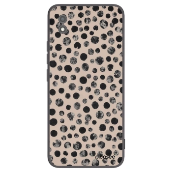 Picasee Μαύρη θήκη σιλικόνης για Realme C11 (2021) - Dots