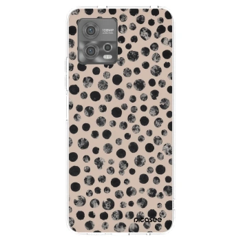 Picasee διαφανής θήκη σιλικόνης Motorola Moto G72 - Dots