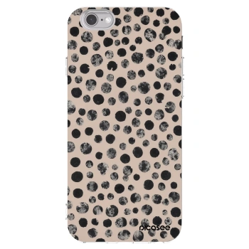 Picasee διαφανής θήκη σιλικόνης Apple iPhone 6/6S - Dots