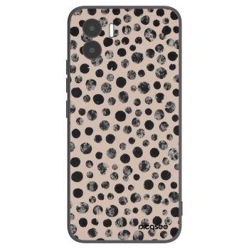 Picasee Μαύρη θήκη σιλικόνης για Xiaomi Redmi A2 - Dots