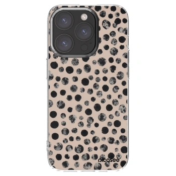Picasee διαφανής θήκη σιλικόνης Apple iPhone 15 Pro - Dots