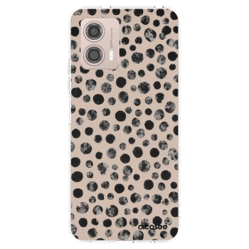 Picasee διαφανής θήκη σιλικόνης Motorola Moto G53 5G - Dots