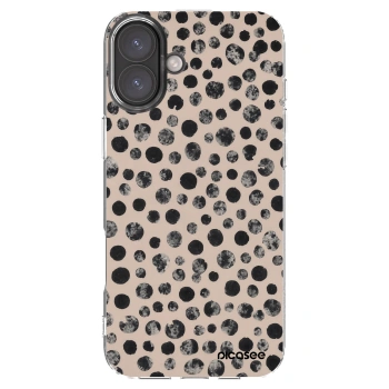 Picasee διαφανής θήκη σιλικόνης Apple iPhone 16 Plus - Dots