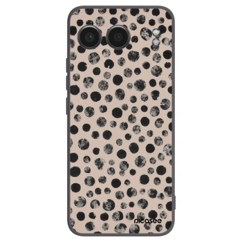 Picasee Μαύρη θήκη σιλικόνης για OnePlus Nord 4 - Dots