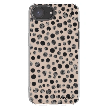 Picasee διαφανής θήκη σιλικόνης Apple iPhone 16e - Dots