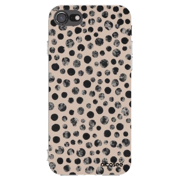 Picasee διαφανής θήκη σιλικόνης Apple iPhone 7 - Dots
