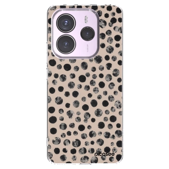 Picasee διαφανής θήκη σιλικόνης Xiaomi Redmi Note 14 5G - Dots