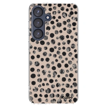 Picasee διαφανής θήκη σιλικόνης Samsung Galaxy S25 5G - Dots